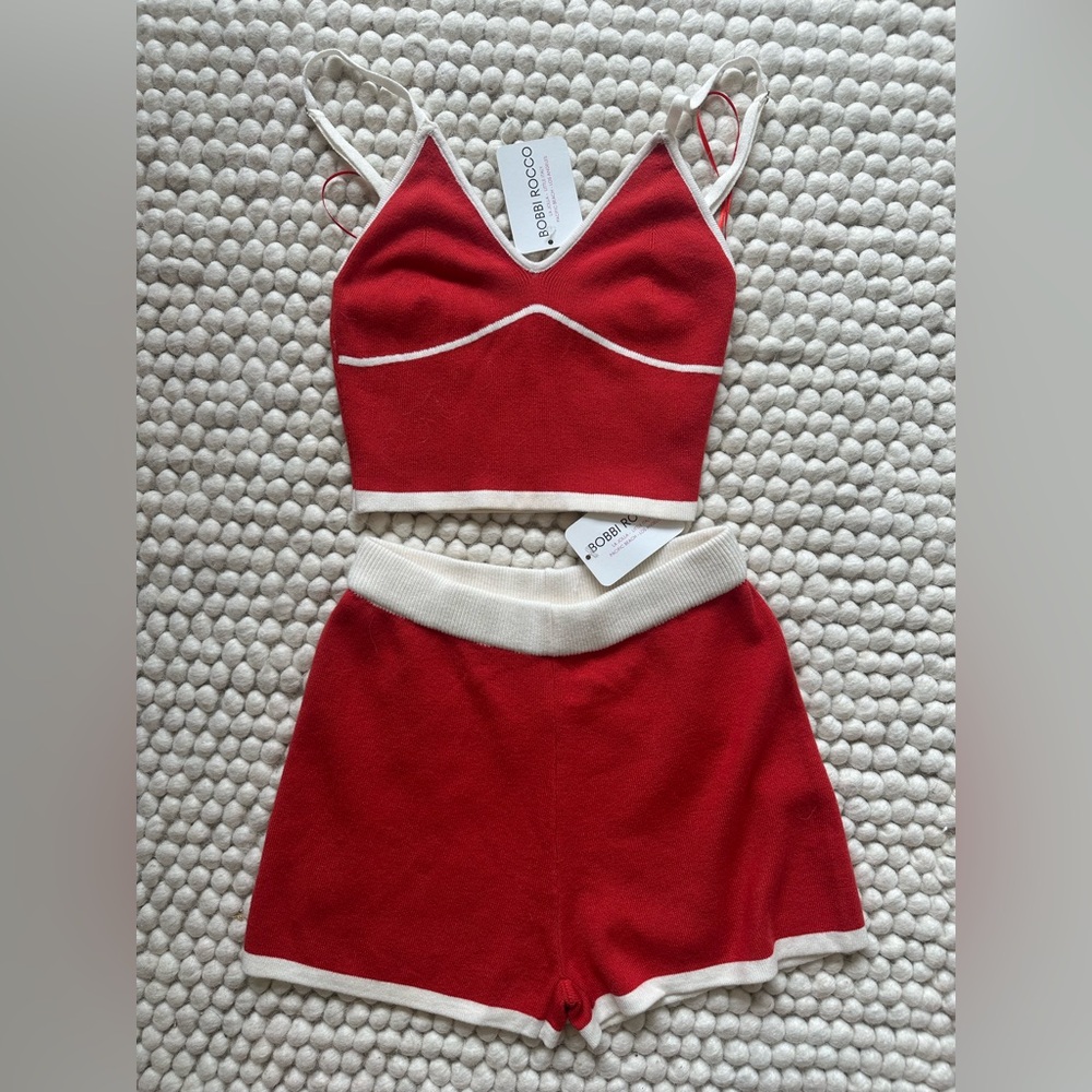BOBBI ROCCO SHORTS AND TANK SET